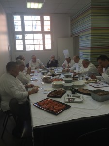 Le casse croute des chefs membres du jury