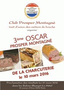 3ème Oscar Prosper Montagné de la Charcuterie