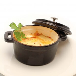 Oeuf cocotte au comté