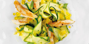 poulet-courgettes-perles-citron-poivre