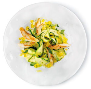 poulet-courgettes-perles-citron-poivre