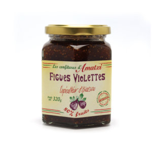 Confiture artisanale 80% figues violettes