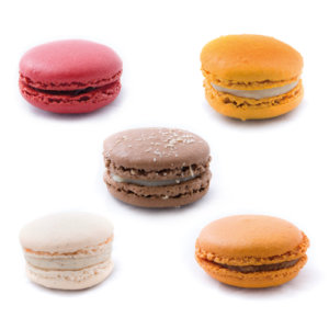 Macarons sucrés "Les Fruitiers" coffret 35x14g 253690 FRANCE MACARON
