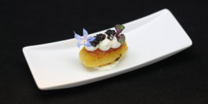 Ecrin de ratte du Touquet au caviar d'Aquitaine