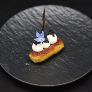Ecrin de ratte du Touquet au caviar d'Aquitaine par Laurent Gondry