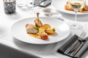 Poulet croustillant au four et son jus de poulet Bonemasters