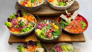 Poke bowls Buddha bowls