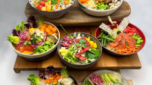 Poke bowls Buddha bowls