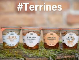 Terrines de gibier français L'Atelier du Loup